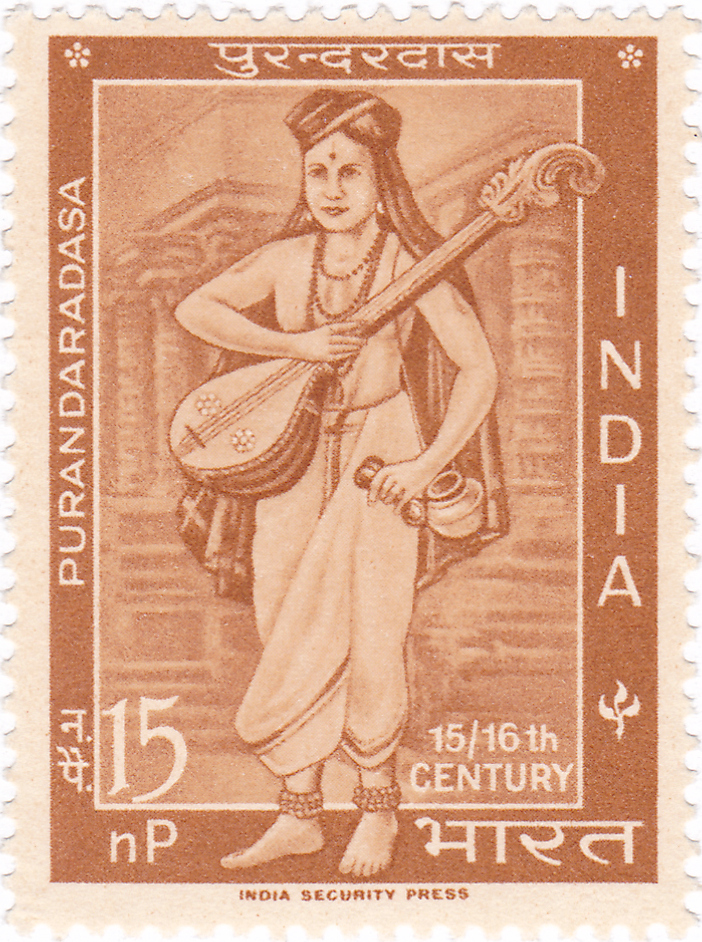 Carnatic Postage Stamp Series #2 – Purandaradasa