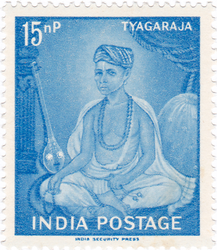 Carnatic Postage Stamp Series #1 – Saint Tyagaraja