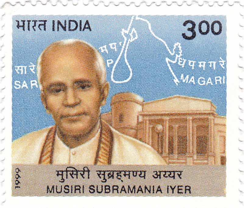 Carnatic Postage Stamp Series #9 – Musiri Subramania Iyer